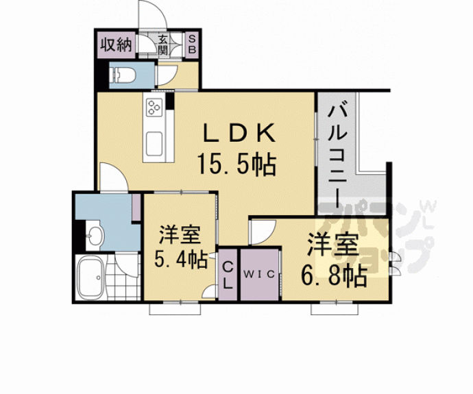 【ルノアールエグゼクティブ】間取