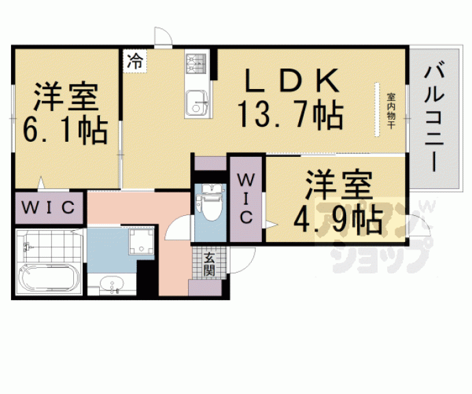 【仮称）Ｄ－ＲＯＯＭ宇治大久保】間取