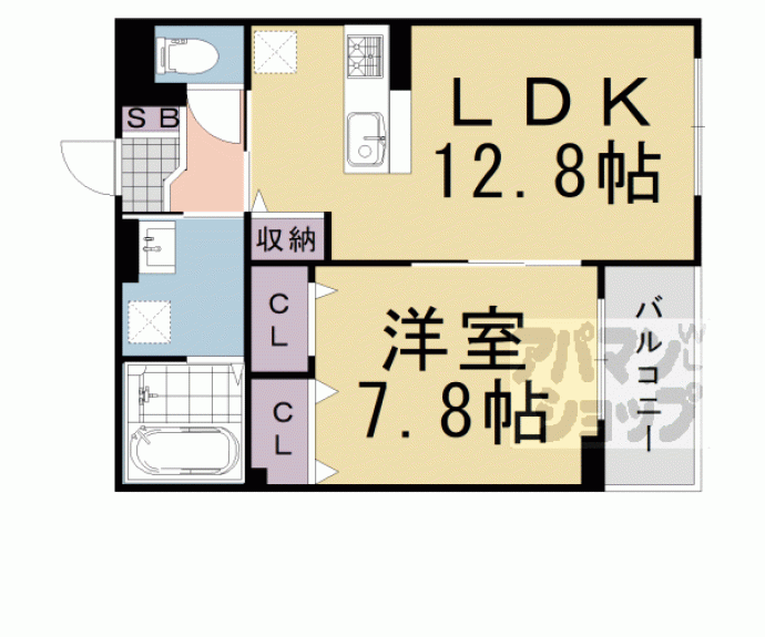 【ヴォワ　ラクテ】間取