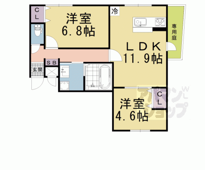 【Ｐｒｅｍｉｅｒ　Ｍａｒｓｅｉ　寺内町】間取