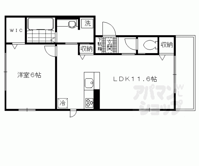 【カノープス醍醐Ⅰ】間取