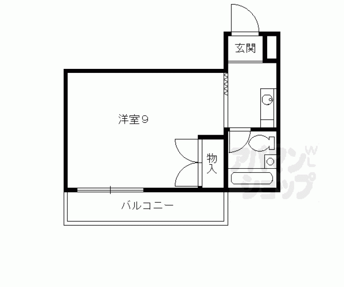 【メゾン・フレンド】間取