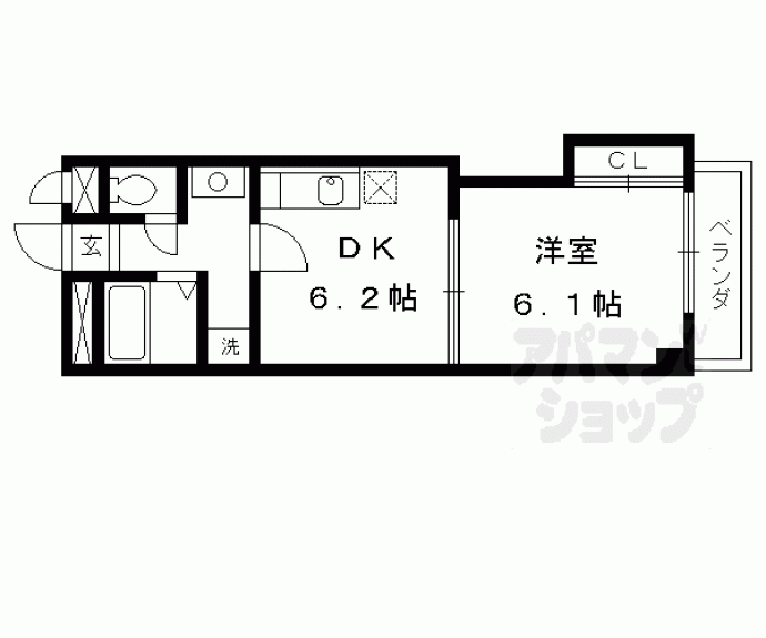 【もくせい・ひろば】間取