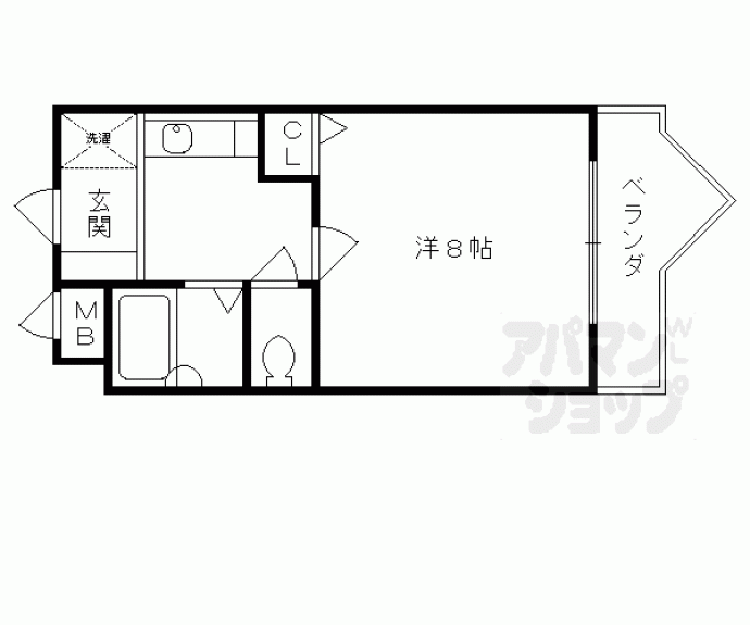 【メゾン・ド・パーク】間取