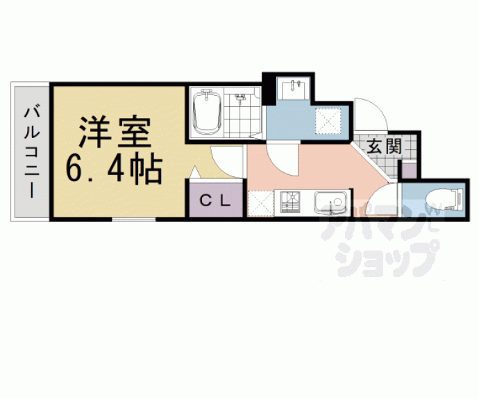 【ＫＲＭ　ＲＥＳＩＤＥＮＣＥ　ＮＡＧＡＯＫＡＴＥＮＪＩＮ】間取