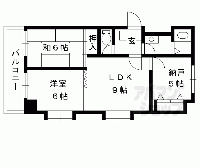 【サンモール松本】間取