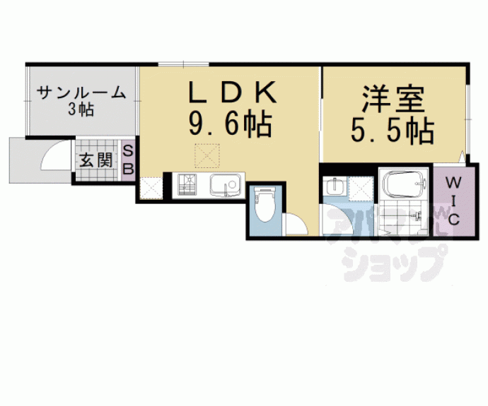 【並河２丁目アパート】間取