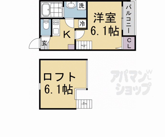 【ベスティア太秦】間取