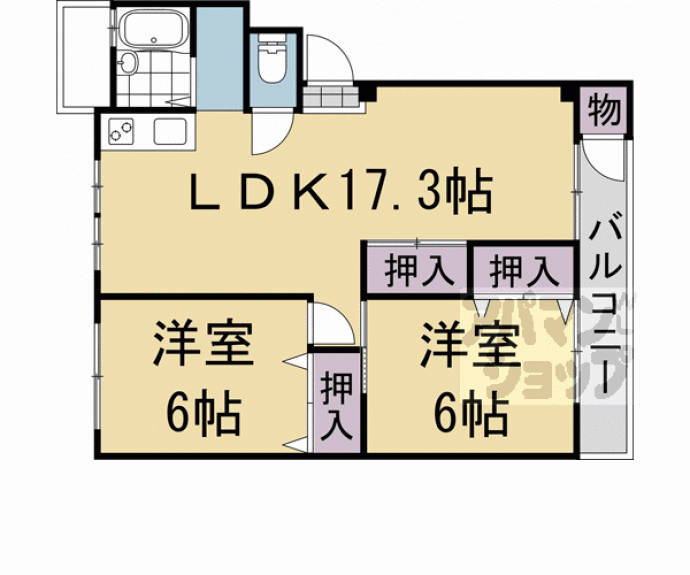 【小倉マンション】間取