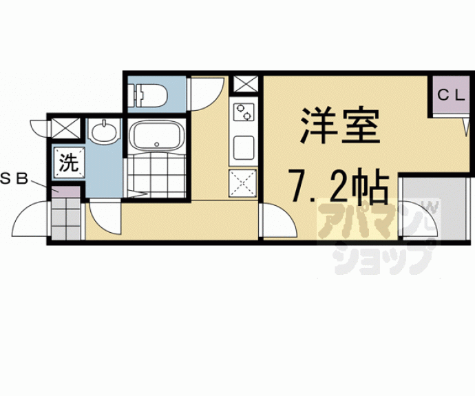 【（仮称）グランデコート烏丸今出川】間取