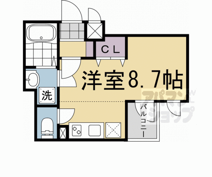 【（仮称）グランデコート烏丸今出川】間取