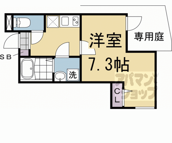 【（仮称）グランデコート烏丸今出川】間取