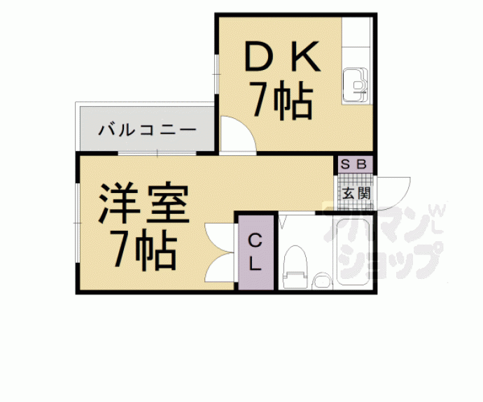 【コマザワビル】間取