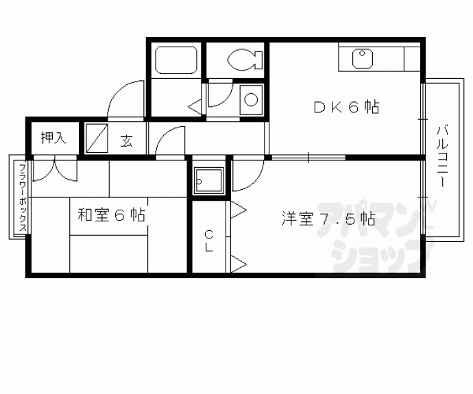 【セジュールみず】間取