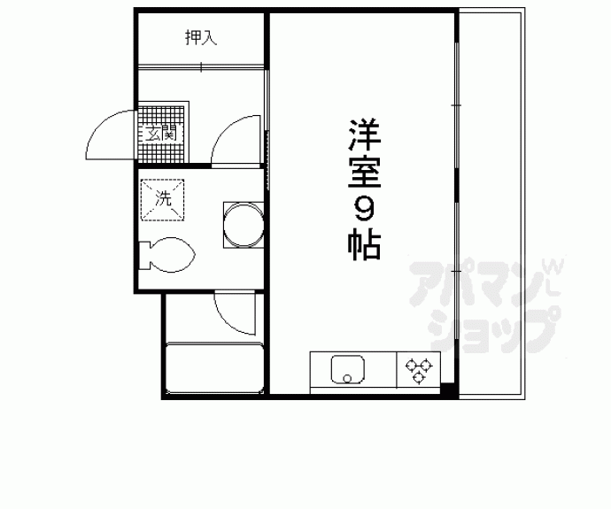 【アメニティ醍醐】間取