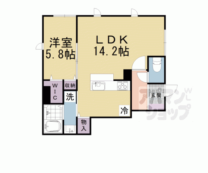 【メゾン・ド・シュシュ】間取