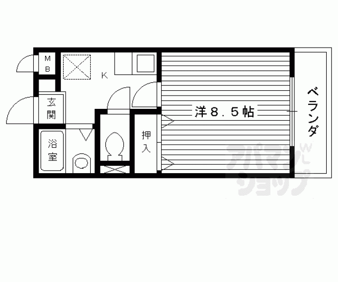 【グリーンヒル桃山】間取