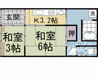 【八条内田町３８－１３貸家】