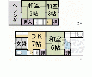 【大宮西総門口町８－１貸家】