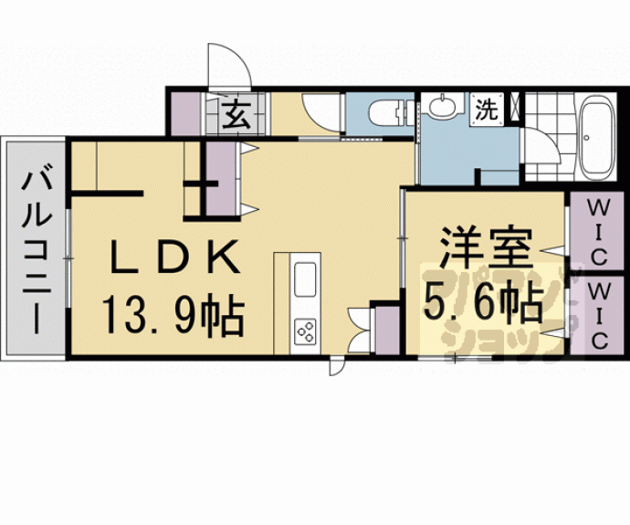 【ＨＥＢＥＬ　ＭＡＩＳＯＮ　桂小橋】間取