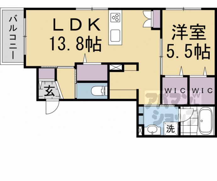 【ＨＥＢＥＬ　ＭＡＩＳＯＮ　桂小橋】間取