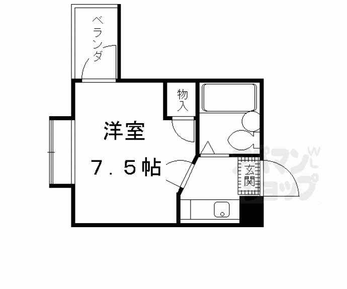 【メゾン・ド・ラディ】間取