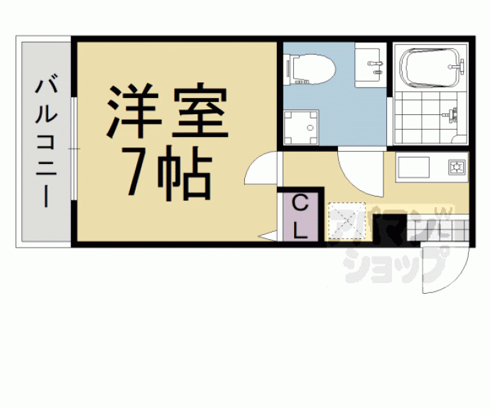 【グランシエル長岡京】間取