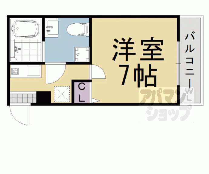 【グランシエル長岡京】間取