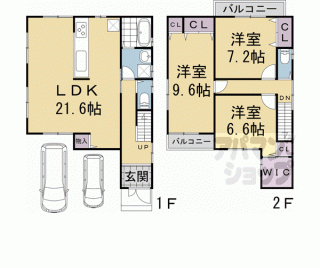 【納所下野貸家】