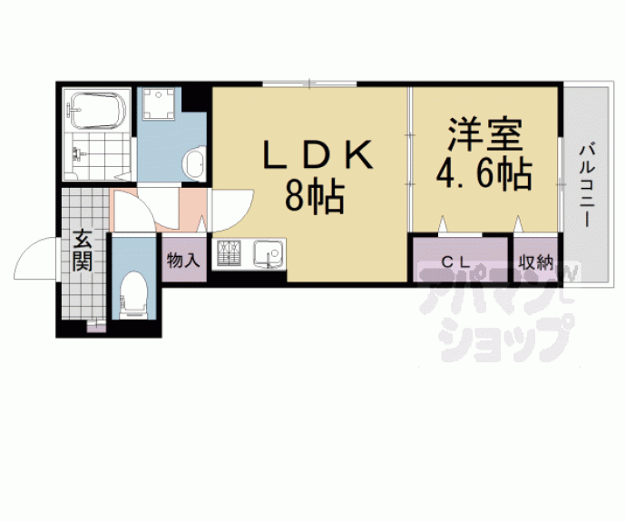 【Ｄ－ｒｏｏｍ富野乾垣内】間取