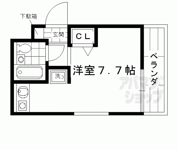 【ＤＥＴＯＭ－１東福寺】間取