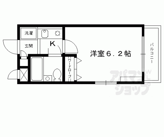 【ＤＥＴＯＭ－１東福寺】間取