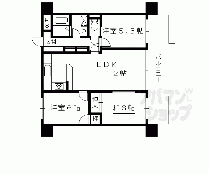 【紫明館】間取