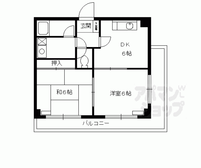 【サンジェルマン】間取