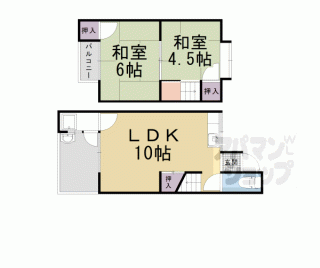 【北花山市田町貸家】