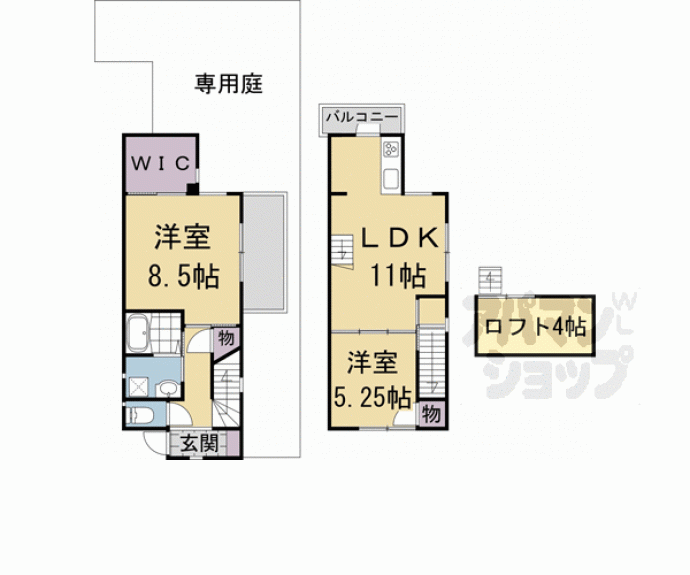 【（仮称）コンフォール岩倉】間取