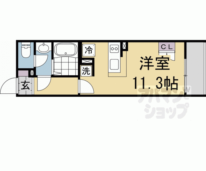 【（仮称）ＳＴＡＮＤＺ衣笠街道町】間取