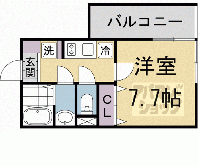 【（仮称）ＳＴＡＮＤＺ衣笠街道町】間取