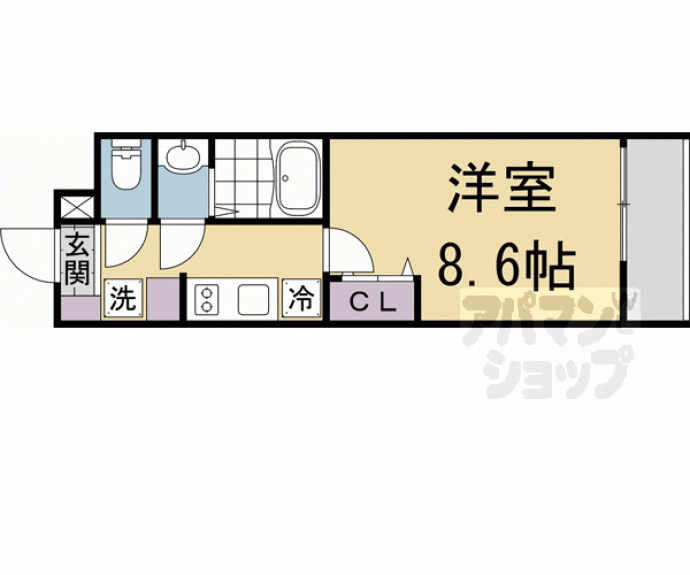 【（仮称）ＳＴＡＮＤＺ衣笠街道町】間取