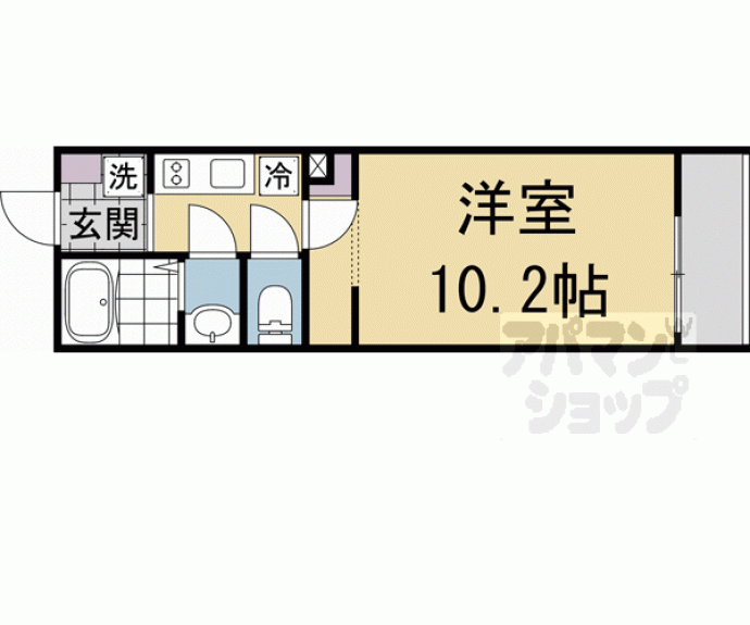 【（仮称）ＳＴＡＮＤＺ衣笠街道町】間取