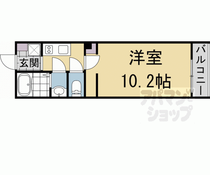 【（仮称）ＳＴＡＮＤＺ衣笠街道町】間取