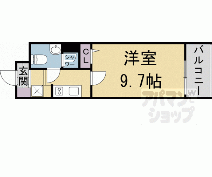 【（仮称）ＳＴＡＮＤＺ衣笠街道町】間取