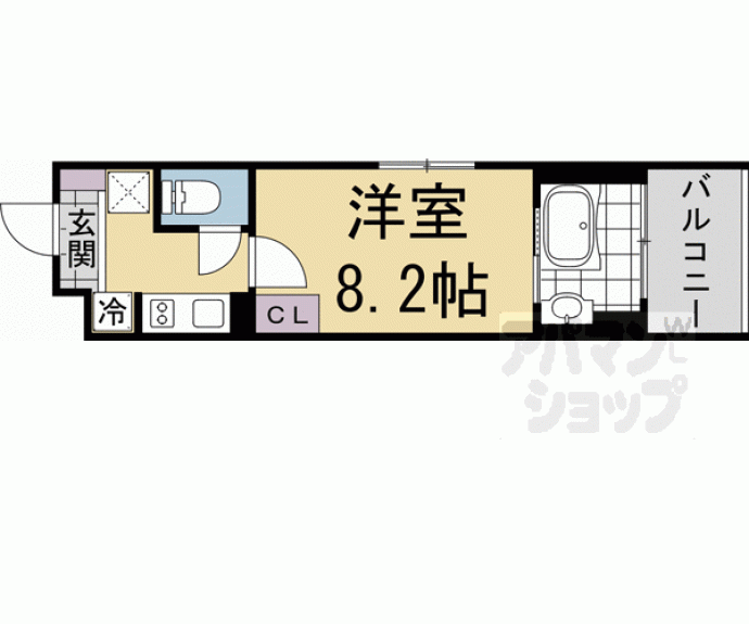 【（仮称）ＳＴＡＮＤＺ衣笠街道町】間取