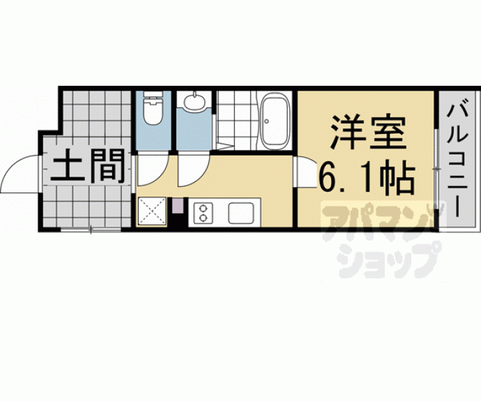 【（仮称）ＳＴＡＮＤＺ衣笠街道町】間取