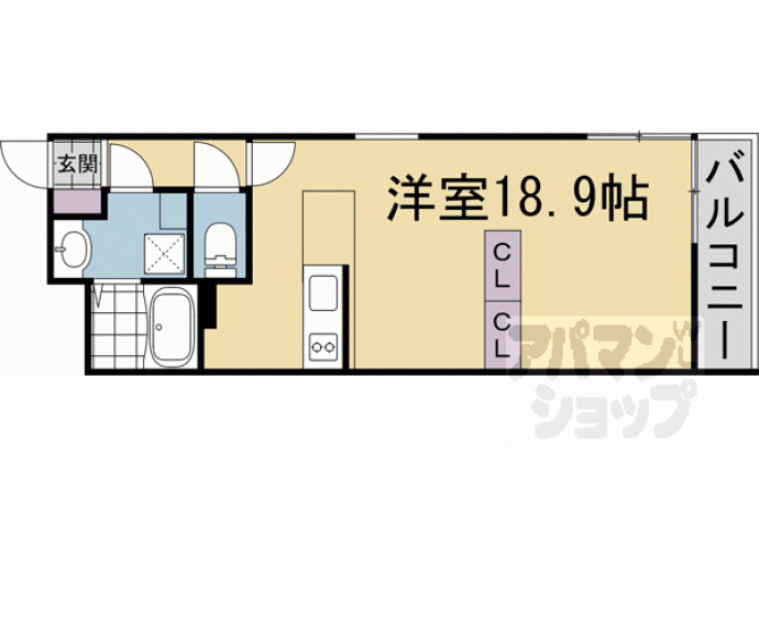 【（仮称）ＳＴＡＮＤＺ衣笠街道町】間取