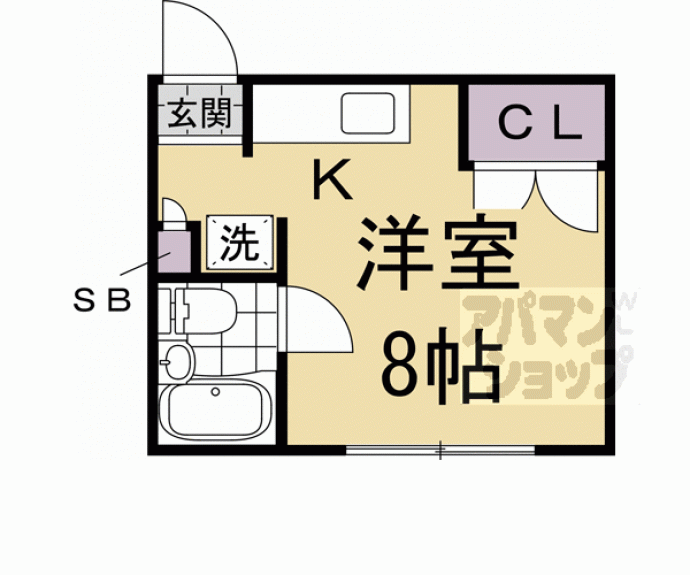 【ドゥ・ブランシュ】間取