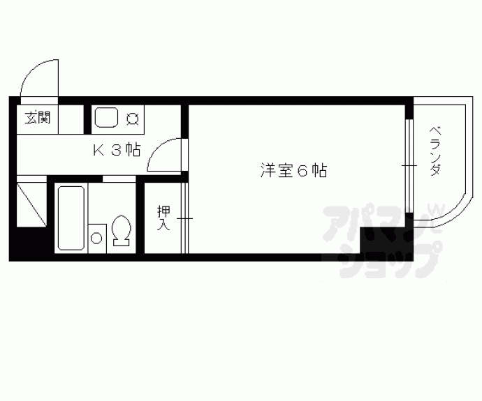 【メゾンブランシュ】間取