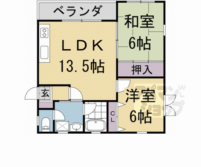 【Ｔ－ＲＡＦＦＩＮＥ】間取