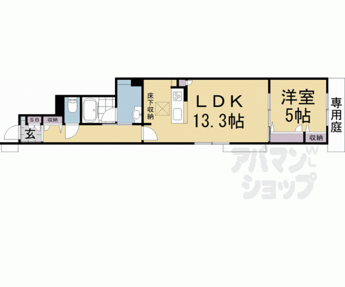 【シャーメゾン洛南八条】間取