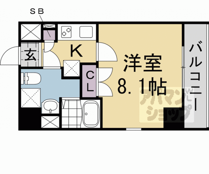 【ザ・パークレジデンス京都駅前】間取